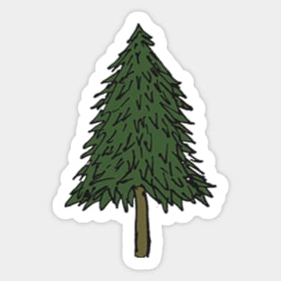 Pine Tree Sticker